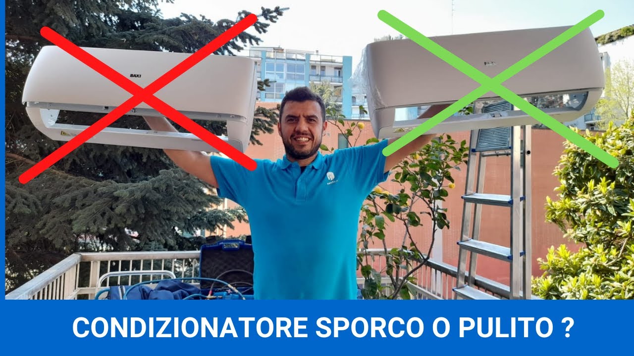 Condizionatore sporco - perché la sanificazione è fondamentale